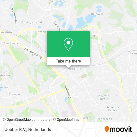 Jobber B.V. map