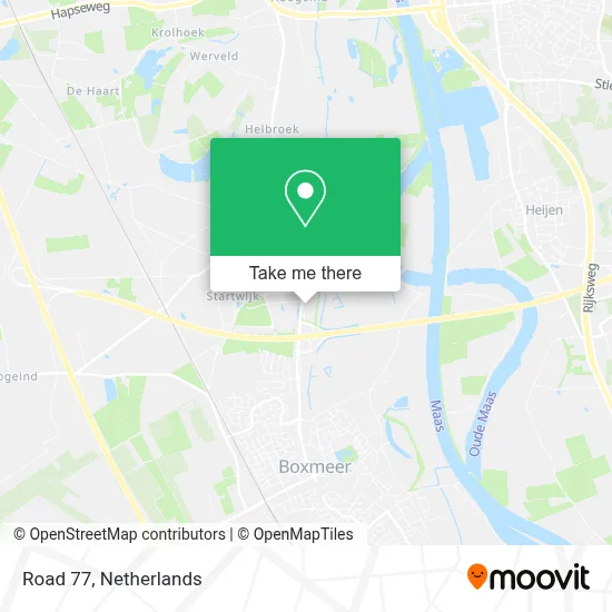 Road 77 map