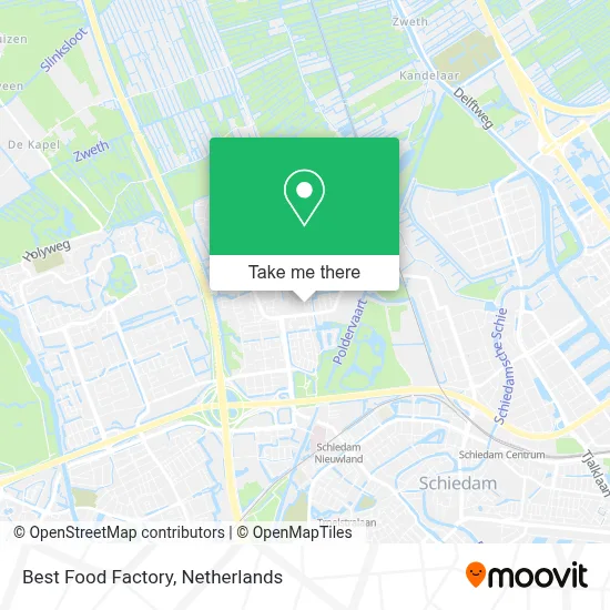 Best Food Factory map