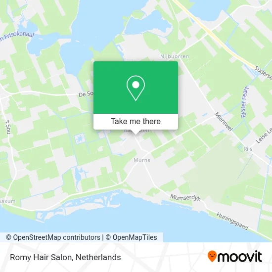 Kapsalon Romy map