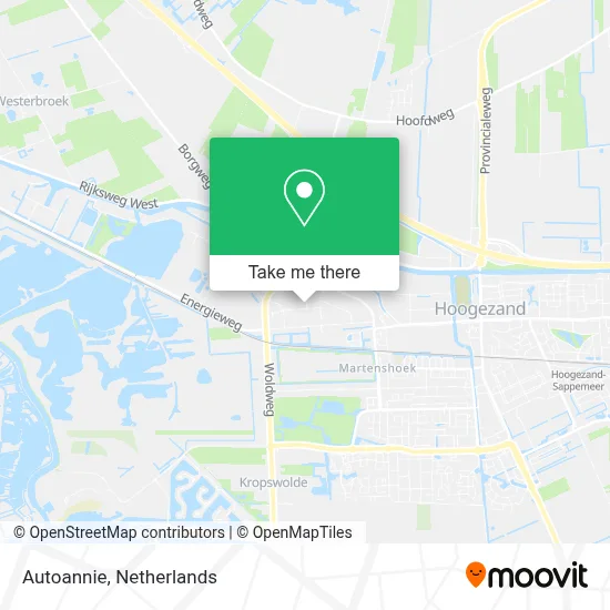 Autoannie map