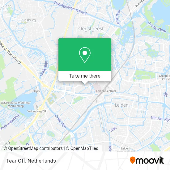 Tear-Off map