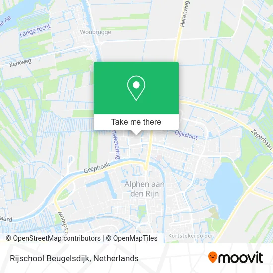 Rijschool Beugelsdijk Karte