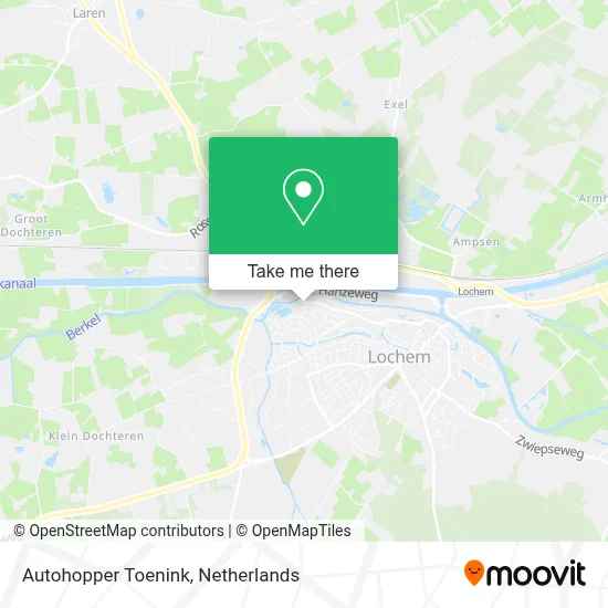 Autohopper Toenink Karte