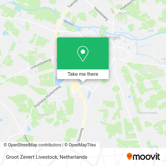Groot Zevert Livestock map