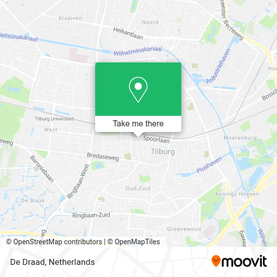 De Draad map