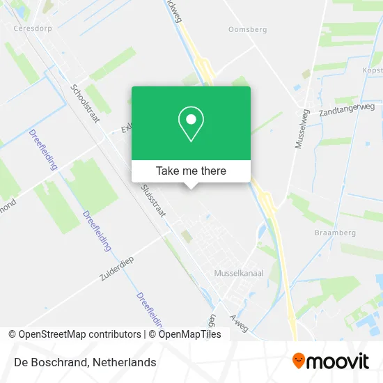 De Boschrand map