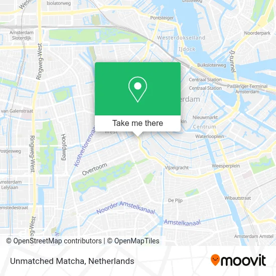 Unmatched Matcha map