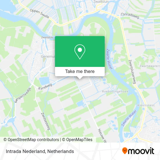 Intrada Nederland map