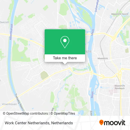 Work Center Netherlands map