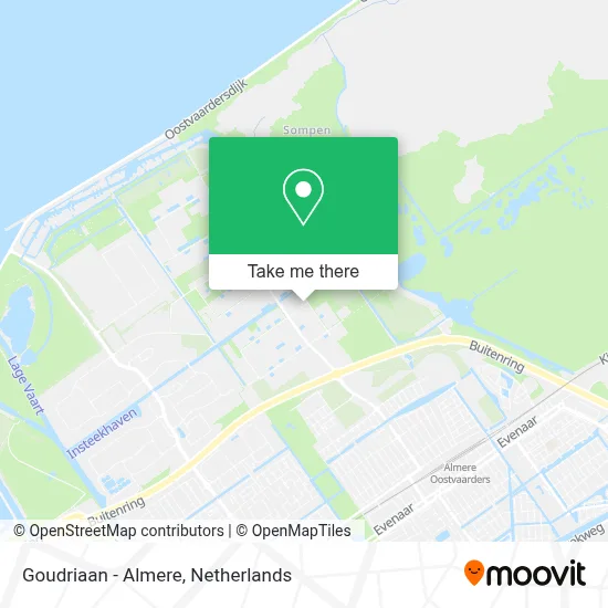 Goudriaan - Almere map