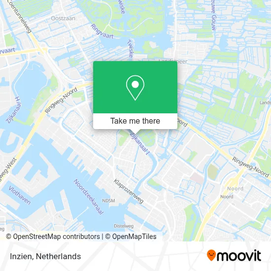 Inzien map