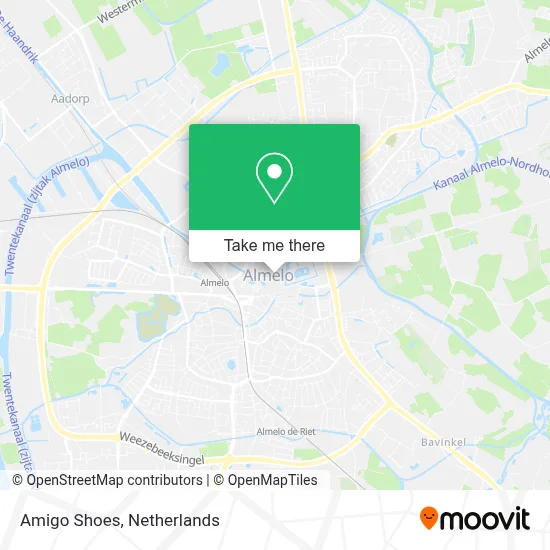 Amigo Shoes map
