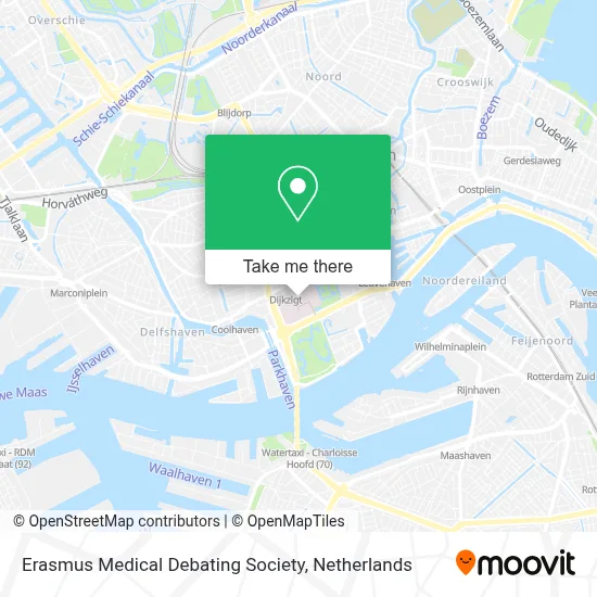 Erasmus Medical Debating Society map