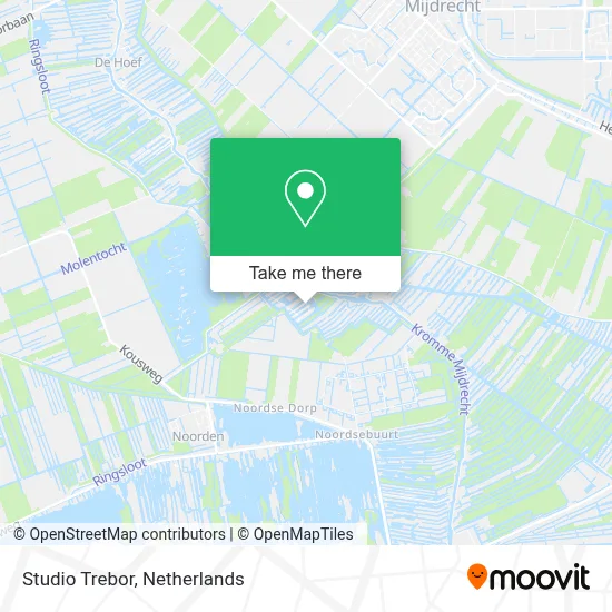 Studio Trebor map