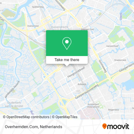 Overhemden.Com map