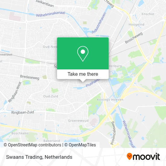 Swaans Trading map