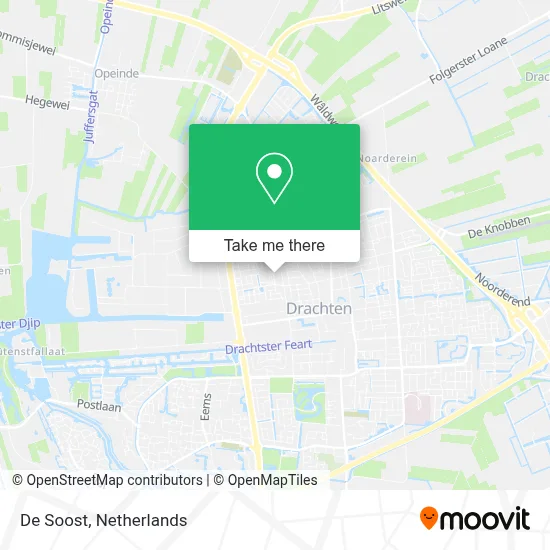 De Soost Karte