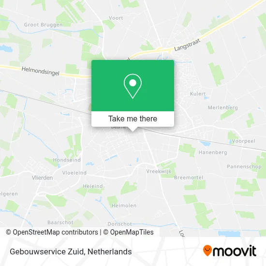 Gebouwservice Zuid map