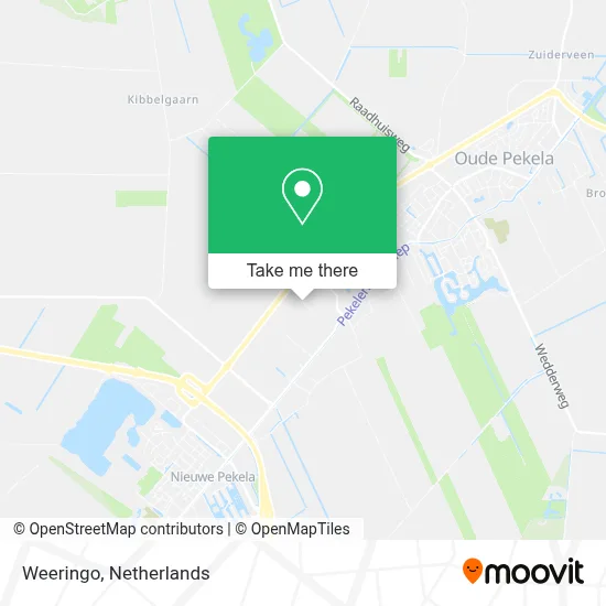 Weeringo map