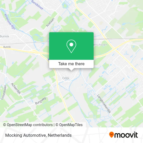 Mocking Automotive map