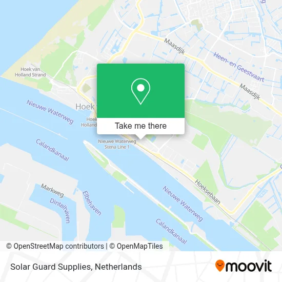 Solar Guard Supplies map