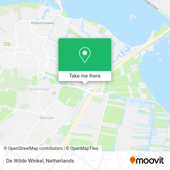 De Wilde Winkel Karte