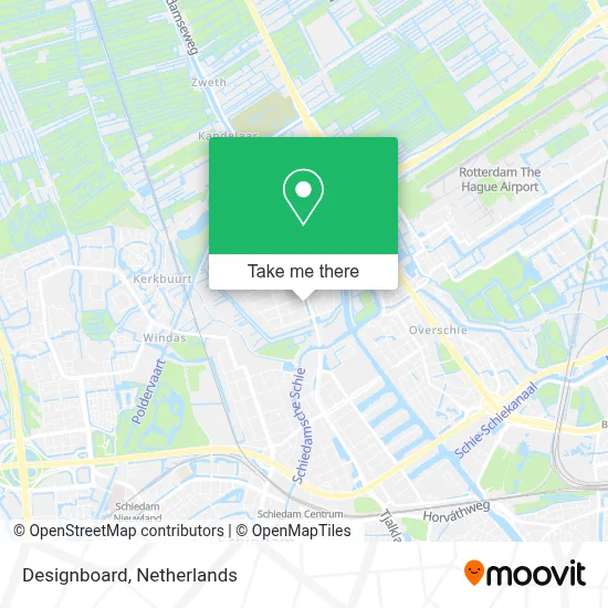 Designboard map