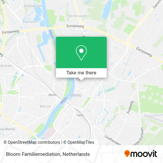 Bloom Familiemediation map