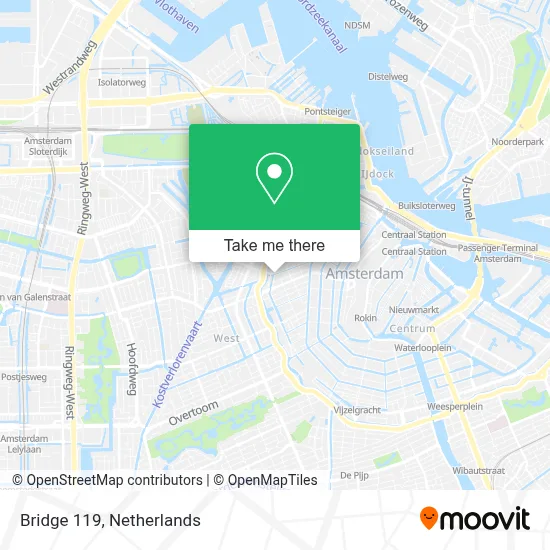 Bridge 119 Karte