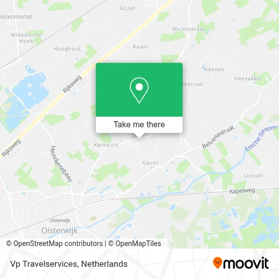 Vp Travelservices map