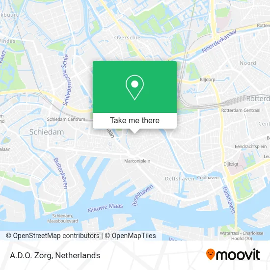 A.D.O. Zorg map