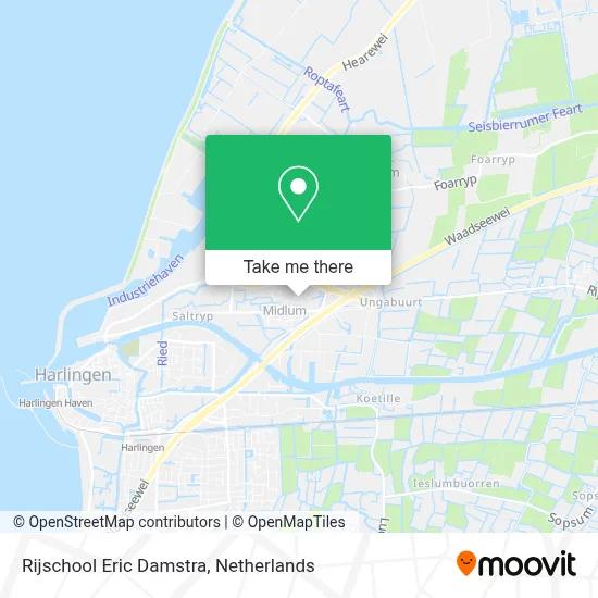 Rijschool Eric Damstra Karte