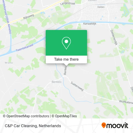 C&P Car Cleaning map