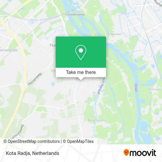 Kota Radja map