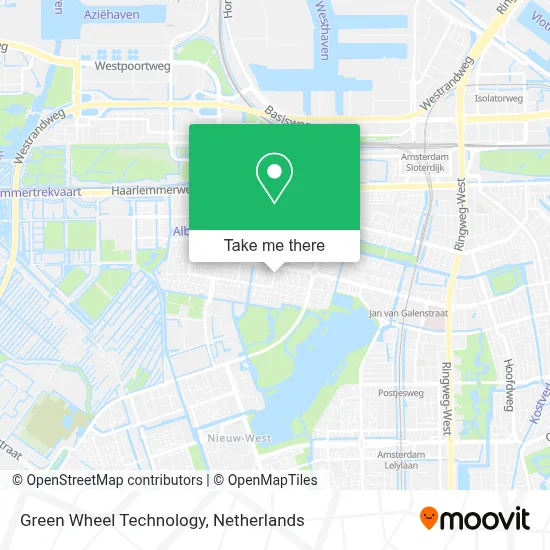 Green Wheel Technology map