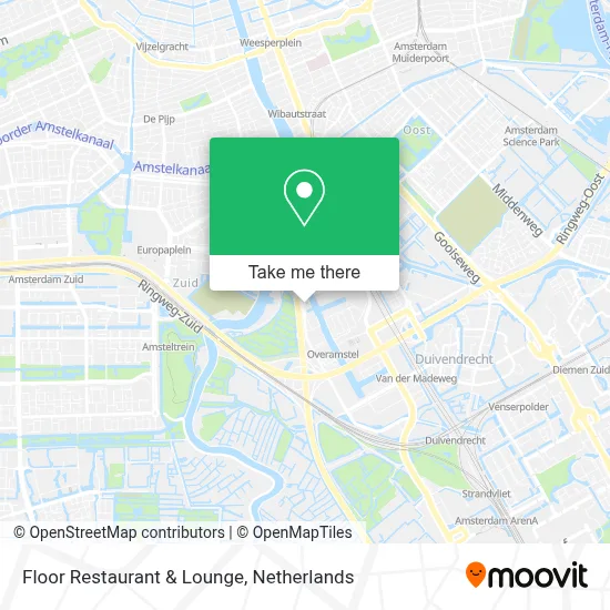Floor Restaurant & Lounge map