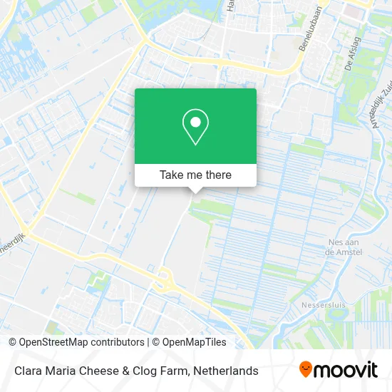 Clara Maria Cheese & Clog Farm map