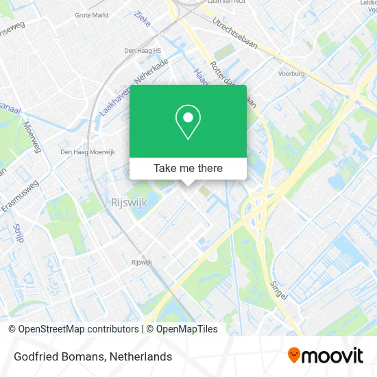 Godfried Bomans map