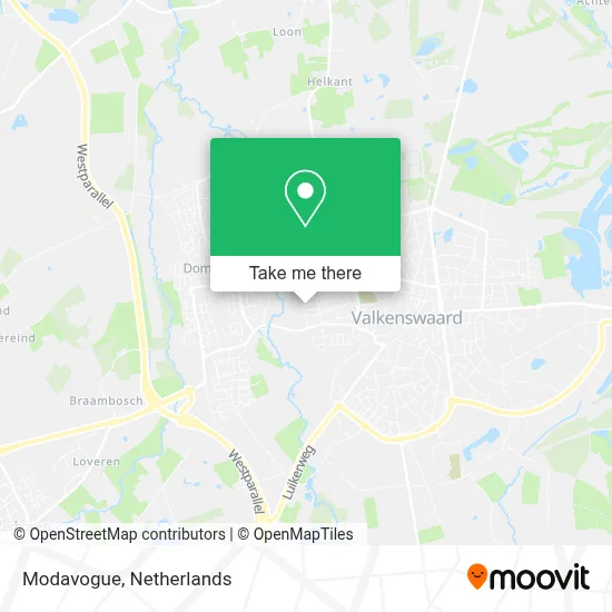 Modavogue map