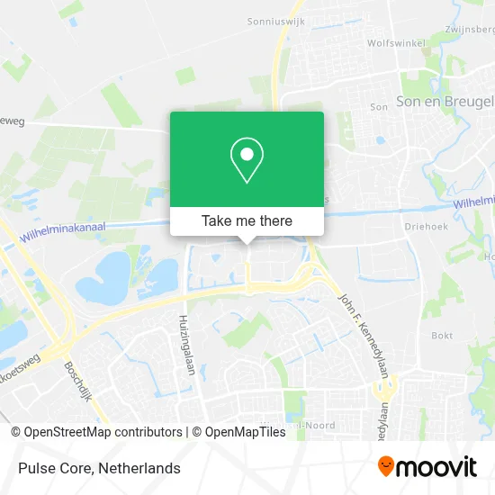 Pulse Core map
