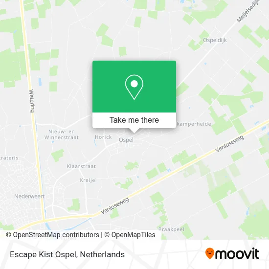 Escape Kist Ospel map
