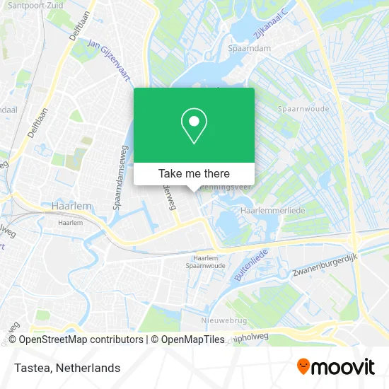Tastea map