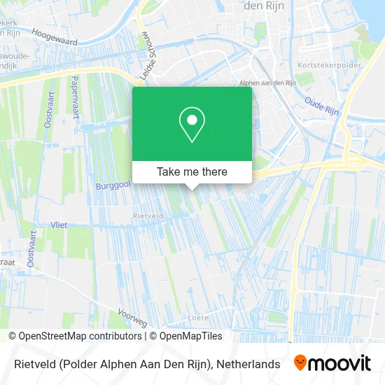 Rietveld (Polder Alphen Aan Den Rijn) map