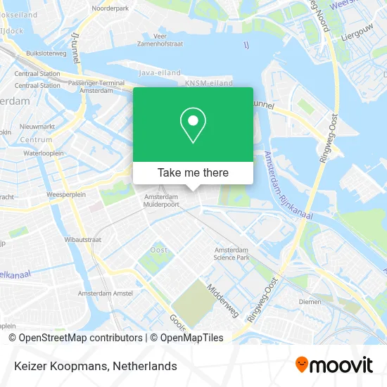 Keizer Koopmans map