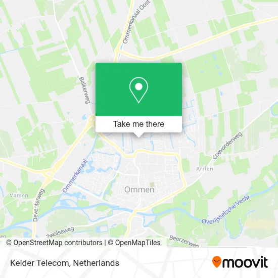 Kelder Telecom map
