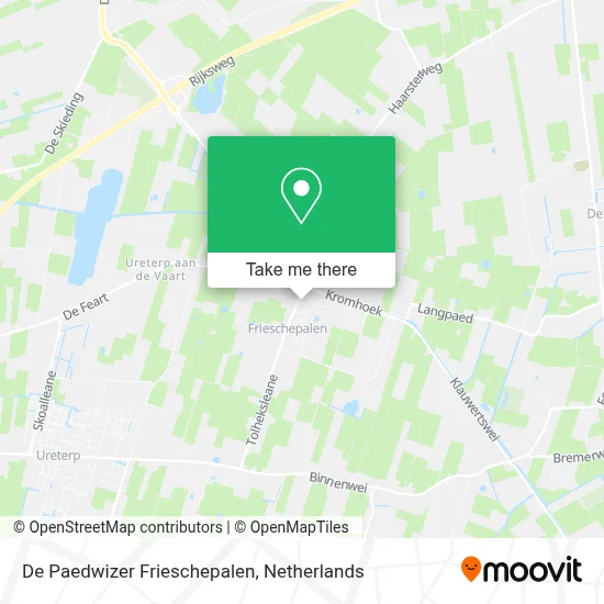 De Paedwizer Frieschepalen map