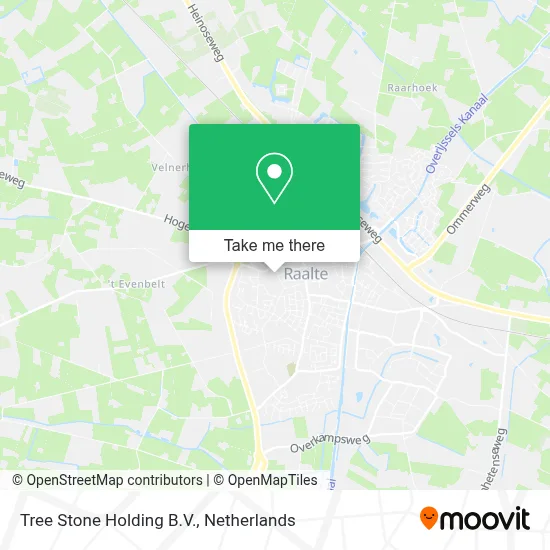Tree Stone Holding B.V. map