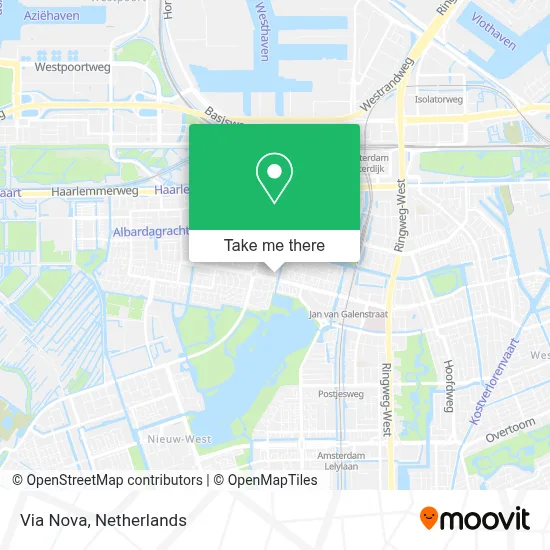 Via Nova map