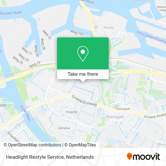 Headlight Restyle Service map